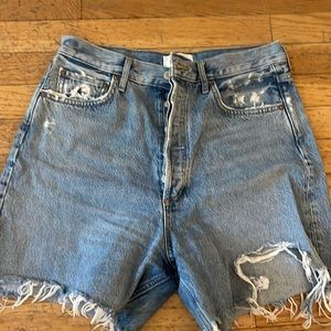 AGOLDE denim shorts 28